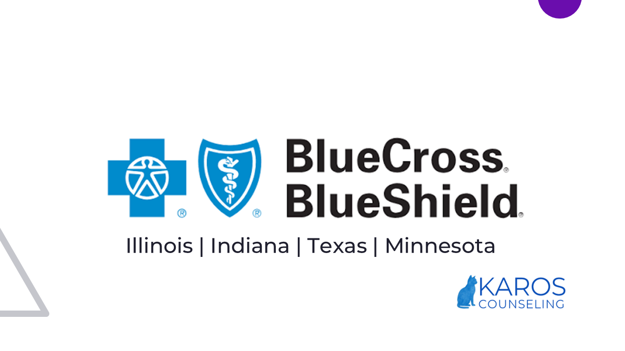Blue Cross Blue Shield insurance options at Karos Counseling